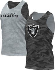 FOCO Men's FOCO Black/Gray Las Vegas Raiders Reversible Mesh Tank Top