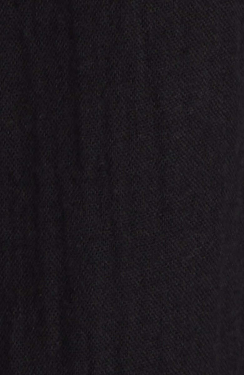 Caslon<sup>®</sup> Vacation Tie Front Gauze Shirtdress, Alternate, color,