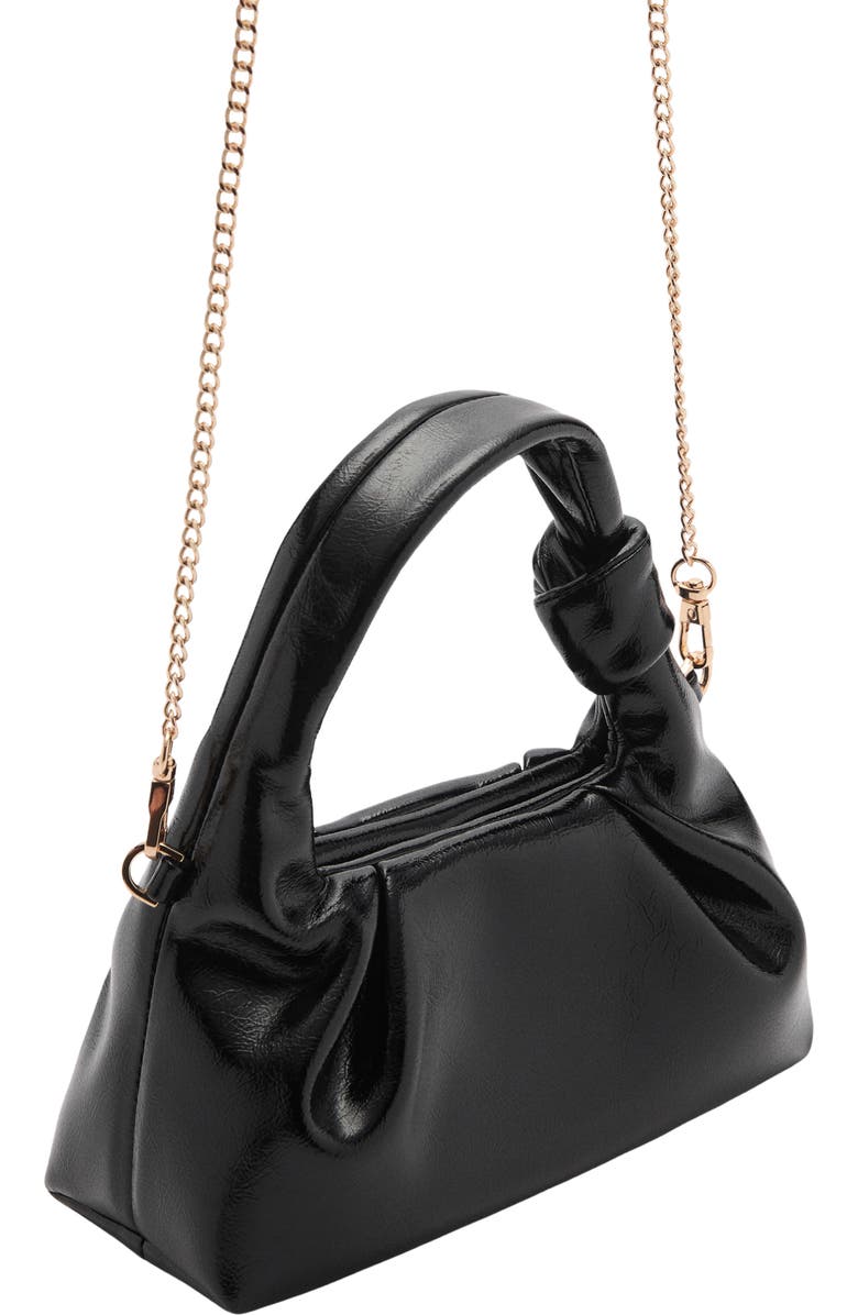 MANGO Mini Faux Leather Handbag, Alternate, color,