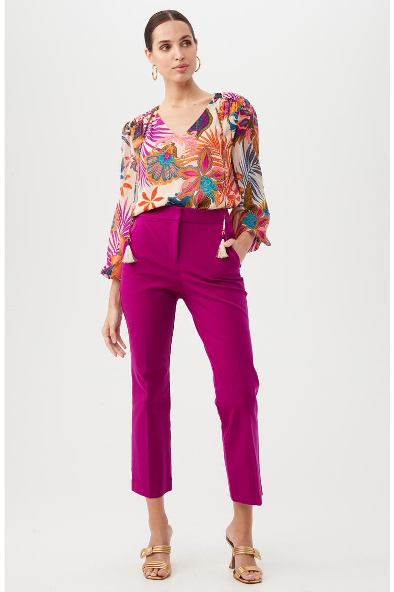 Lulu Pants, Alternate, color, VERBENA