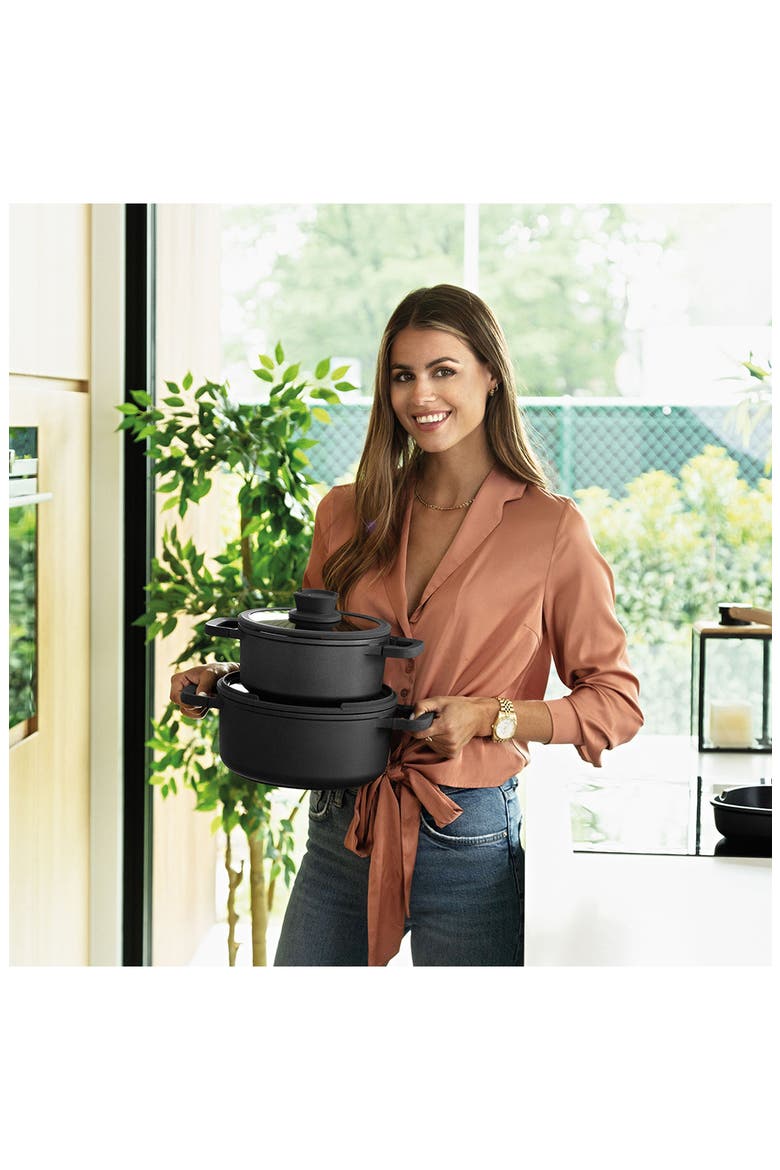 Leo Stone+ Stockpot, Alternate, color, BLACK