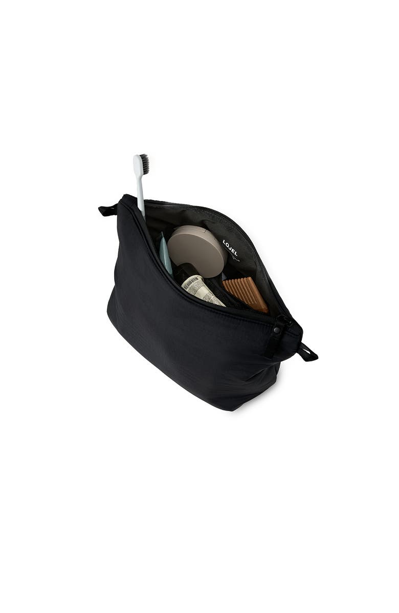 LOJEL ORDO Travel Toiletry Bag with Organized Compartments, Alternate, color, Black