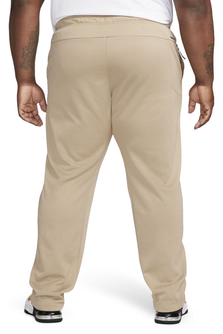 Therma-FIT Sweatpants, Alternate, color, 247 KHAKI/KHAKI/BLACK
