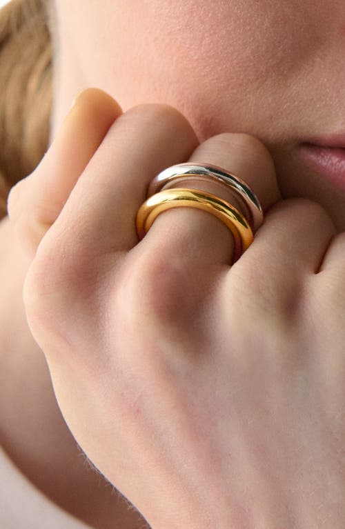 Kate Spade New York Mixed Metal Ring In Gold