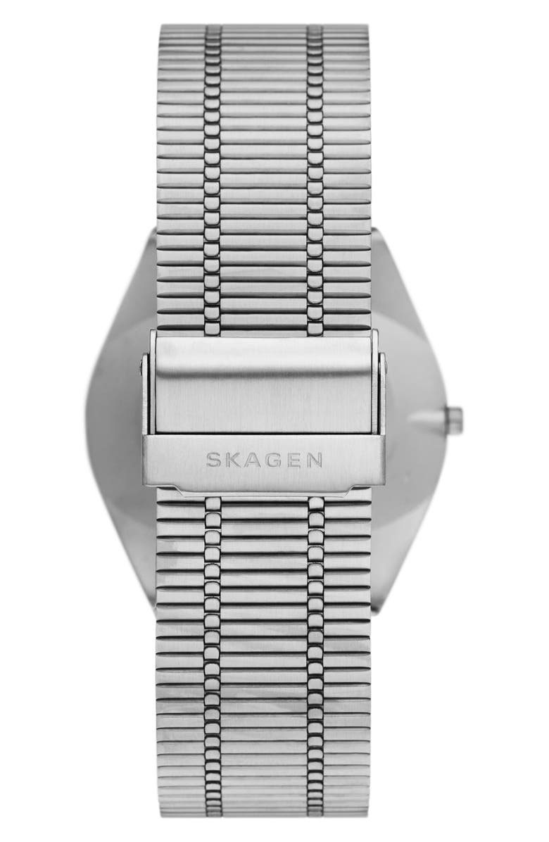Skagen Grenen Ultraslim Mesh Strap Watch, 42mm, Alternate, color, 