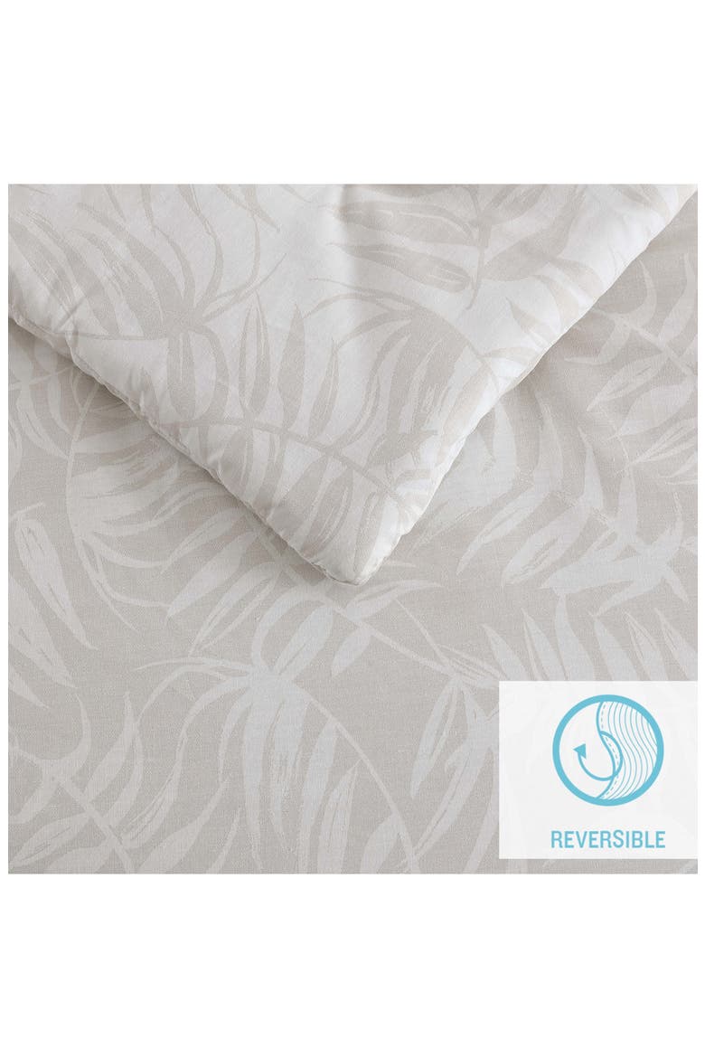 Art of Palms Comforter Set, Alternate, color, BEIGE