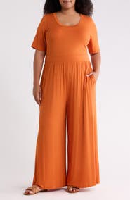 WEST K Knit Wide Leg Jumpsuit