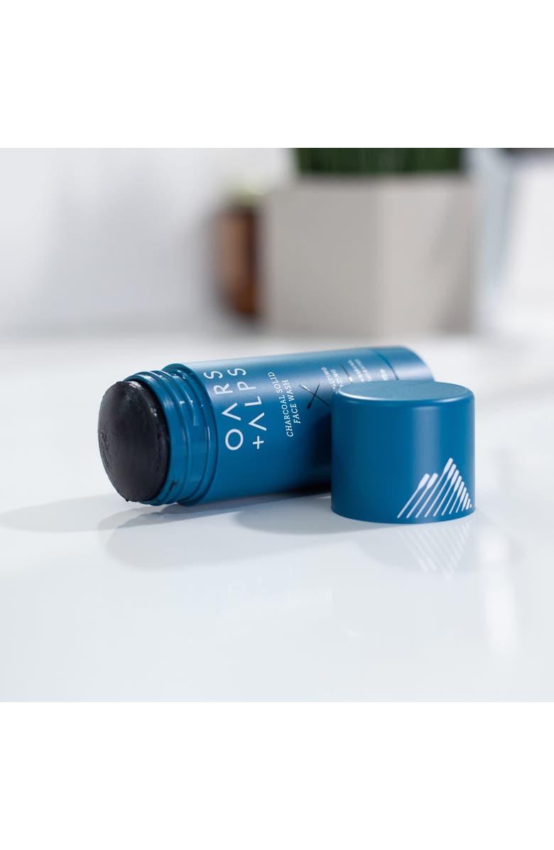 OARS + ALPS Solid Charcoal Face Wash, Alternate, color, Blue