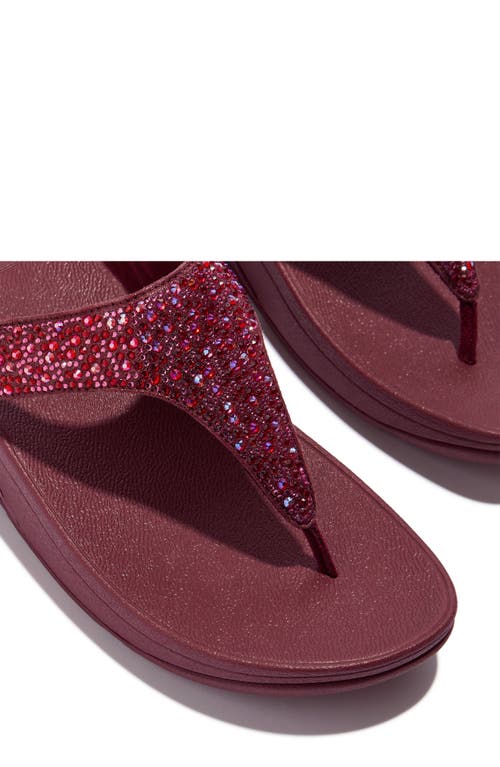 Fitflop Lulu Flip Flop In Luxe Plum