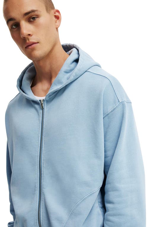 COTTON ON CROPPED ZIP UP HOODIE 