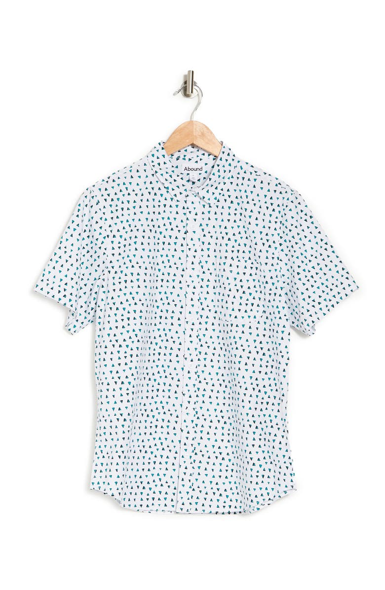 Abound Mini Print Regular Fit Shirt, Alternate, color, 