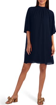 Trina Turk Rhyme Chiffon Shift Dress