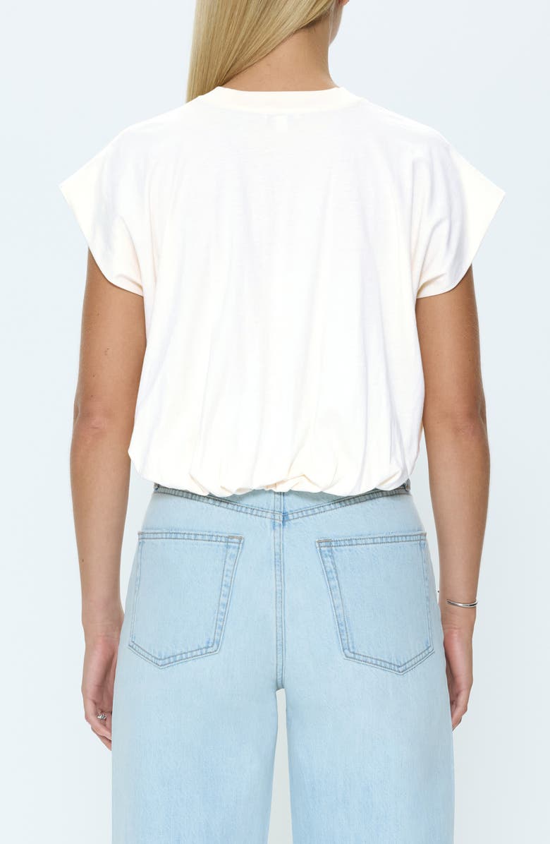 Pistola Millie Bubble Hem Top, Alternate, color, Le Blanc