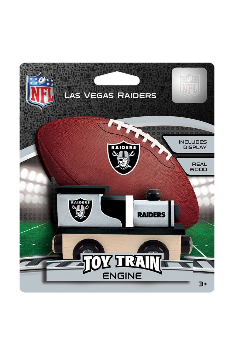 Las Vegas Raiders Toy Train Engine, Alternate, color, Multicolor