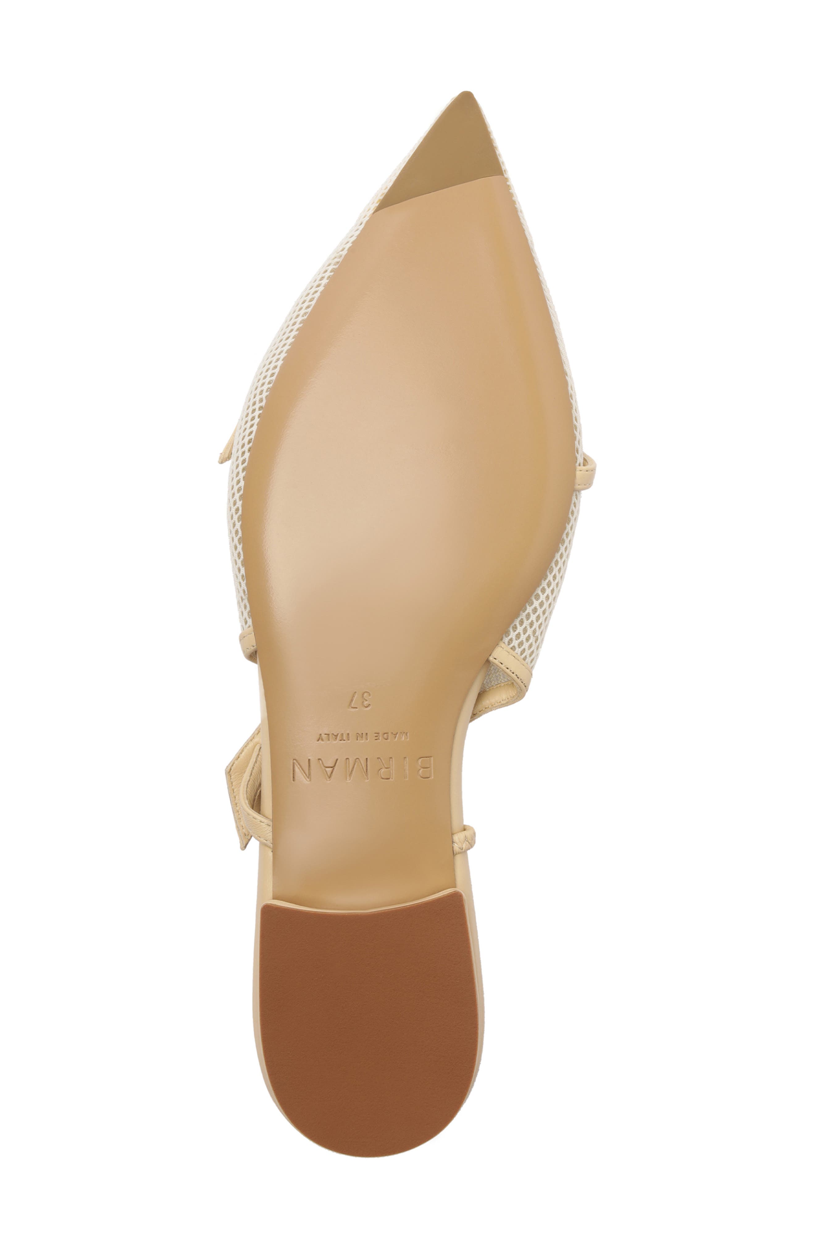 Alexandre Birman Tita Pointed Toe Slingback, Alternate, color, Creamy