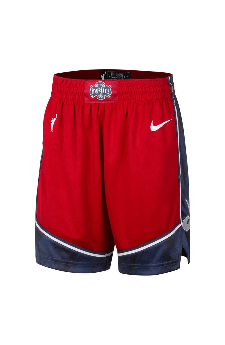 Nike Women's Nike Red Washington Mystics On-Court Victory Performance Shorts, Alternate, color, Red