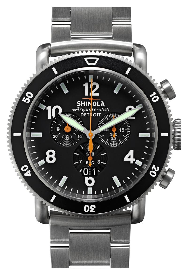 The Black Blizzard Chronograph Interchangeable Strap Watch, 48mm (Limited Edition), Main, color, NO COLOR