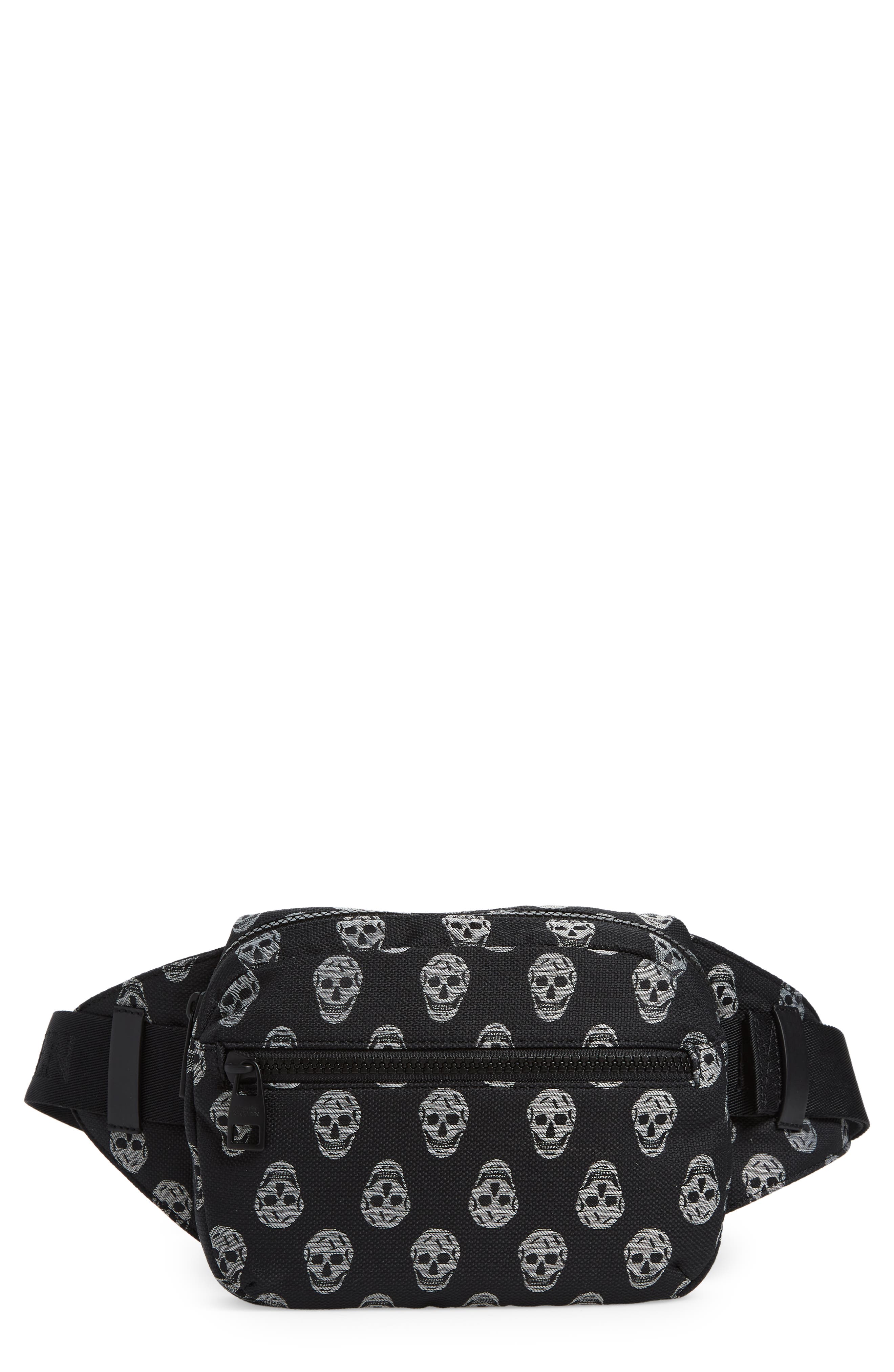 McQueen Alexander McQueen Skull Belt Bag, Main, color, 