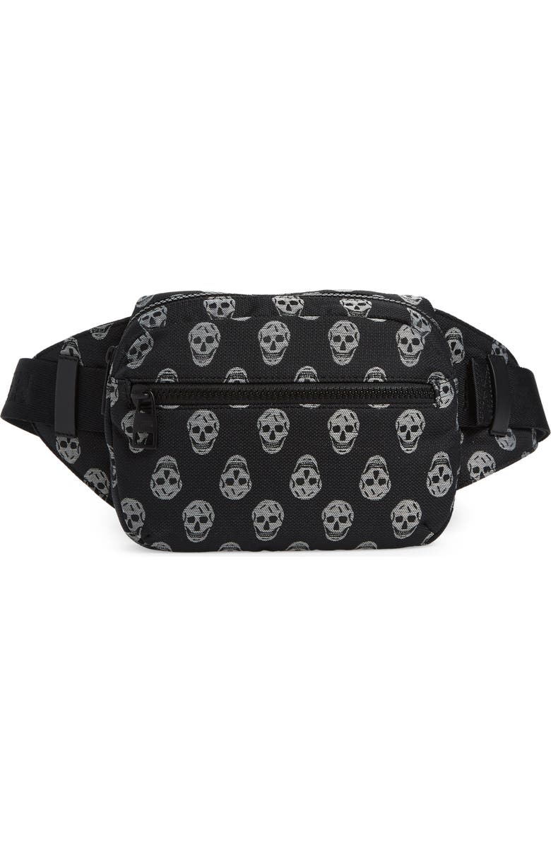 McQueen Alexander McQueen Skull Belt Bag, Main, color,