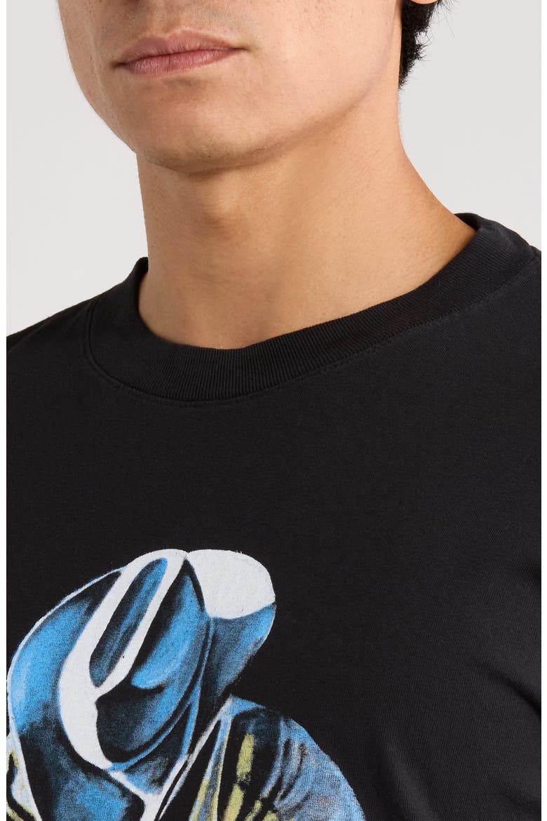 Holy Mountain Graphic T-Shirt, Alternate, color, FADED WASHED BLACK
