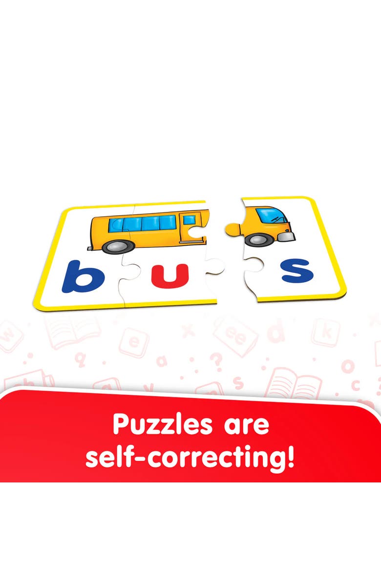 Junior Learning JL240 CVC Puzzles, Multicolor, Alternate, color, Multicolored