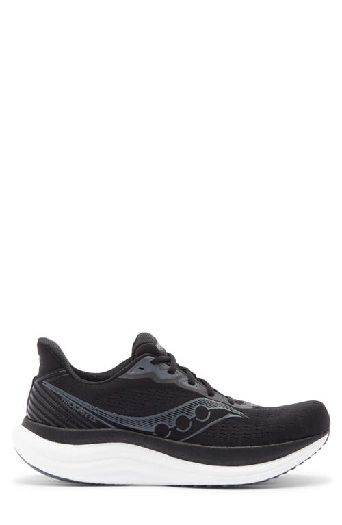 Saucony Triumph 23 Running Shoe In Black