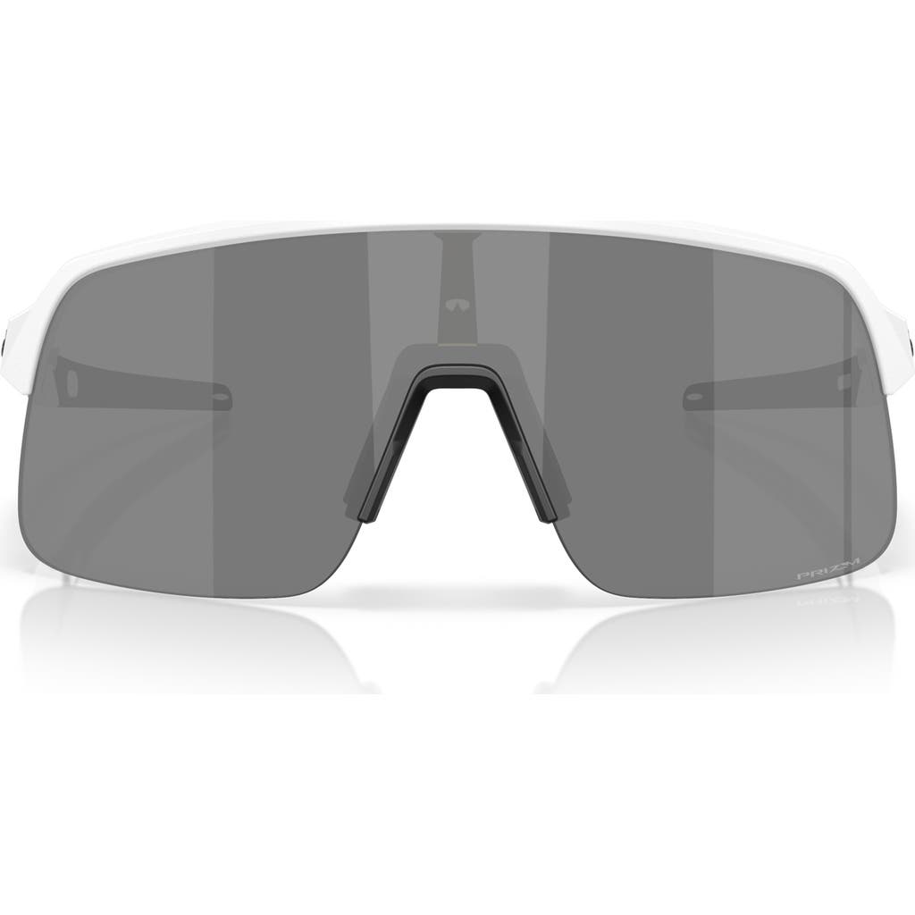 Oakley Sutro Lite 134mm Prizm™ Wrap Shield Sunglasses In Gray