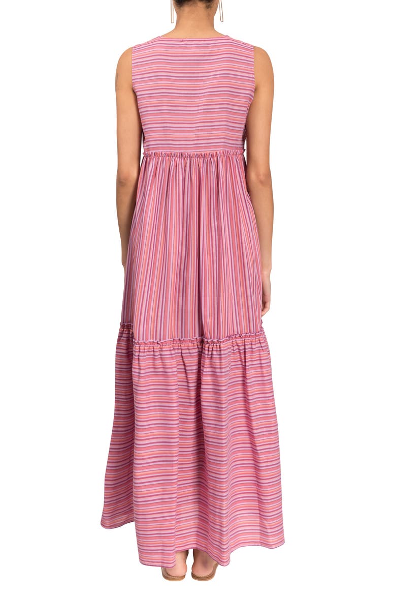 Brynleigh Nightgown, Alternate, color, VERRY BERRY STRIPE