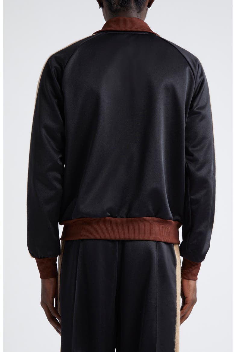 Monogram Track Jacket, Alternate, color, BLACK