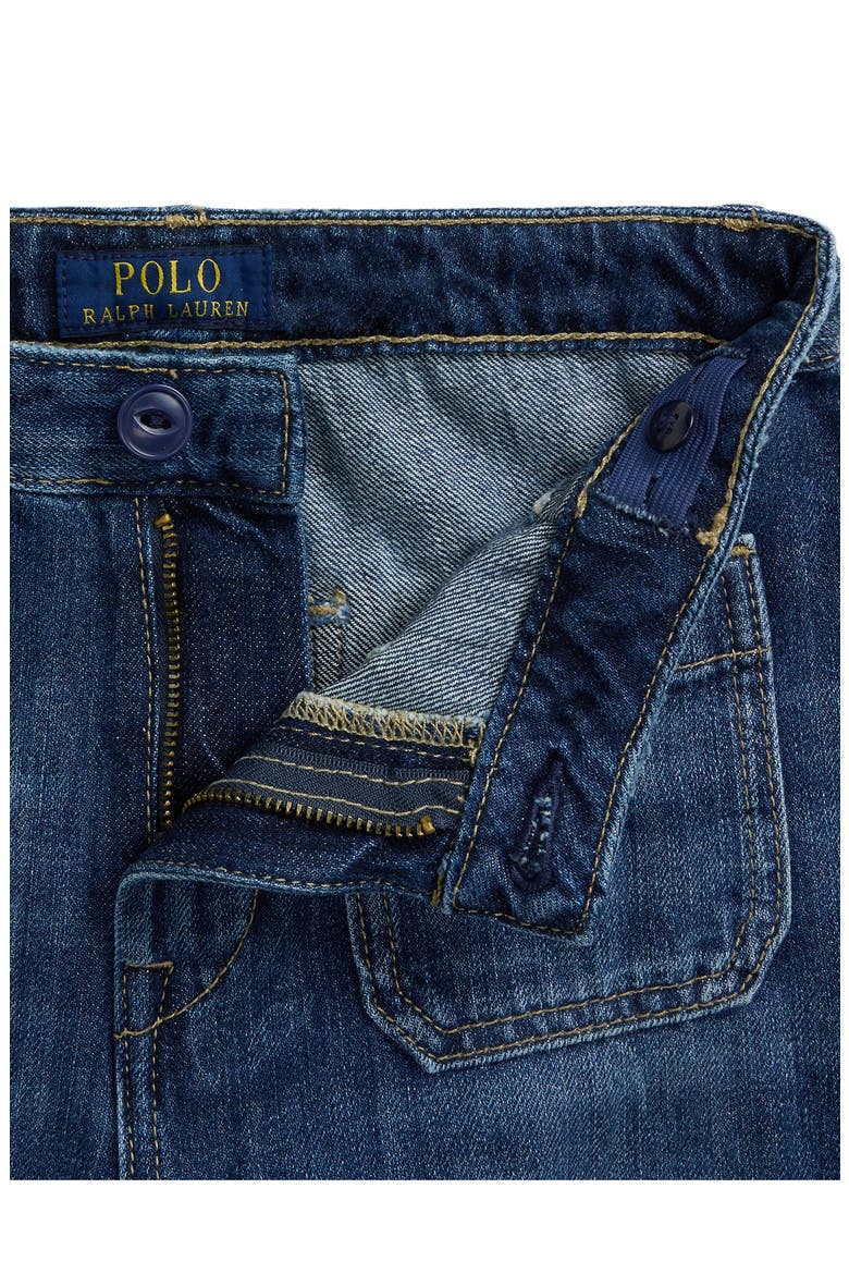 Kids' Wide Leg Denim Jeans, Alternate, color, BLUE