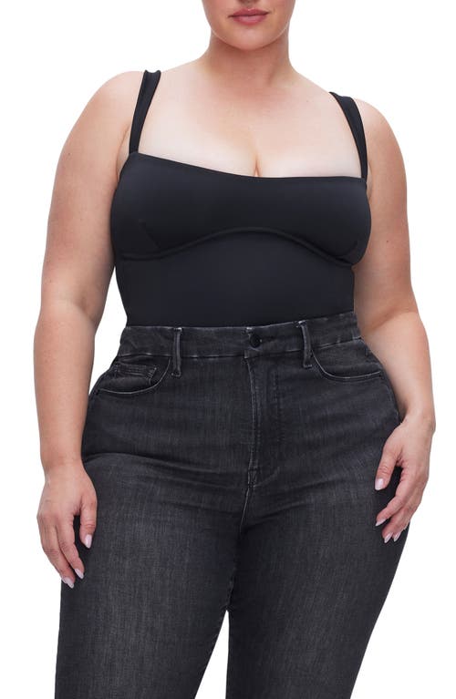 GOOD AMERICAN GOOD AMERICAN SWEETHEART SCUBA TANK BODYSUIT