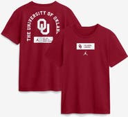 Jordan Brand Men's Jordan Brand Crimson Oklahoma Sooners Primetime Crew T-Shirt