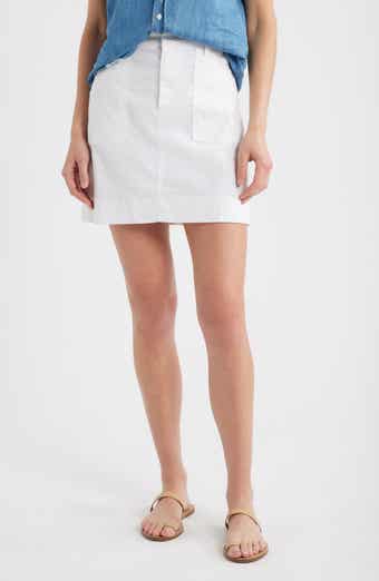 Frank & Eileen Jameson Cotton & Linen Utility Skirt