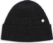Acne Studios Krivi Coin Appliqué Merino Wool Blend Beanie