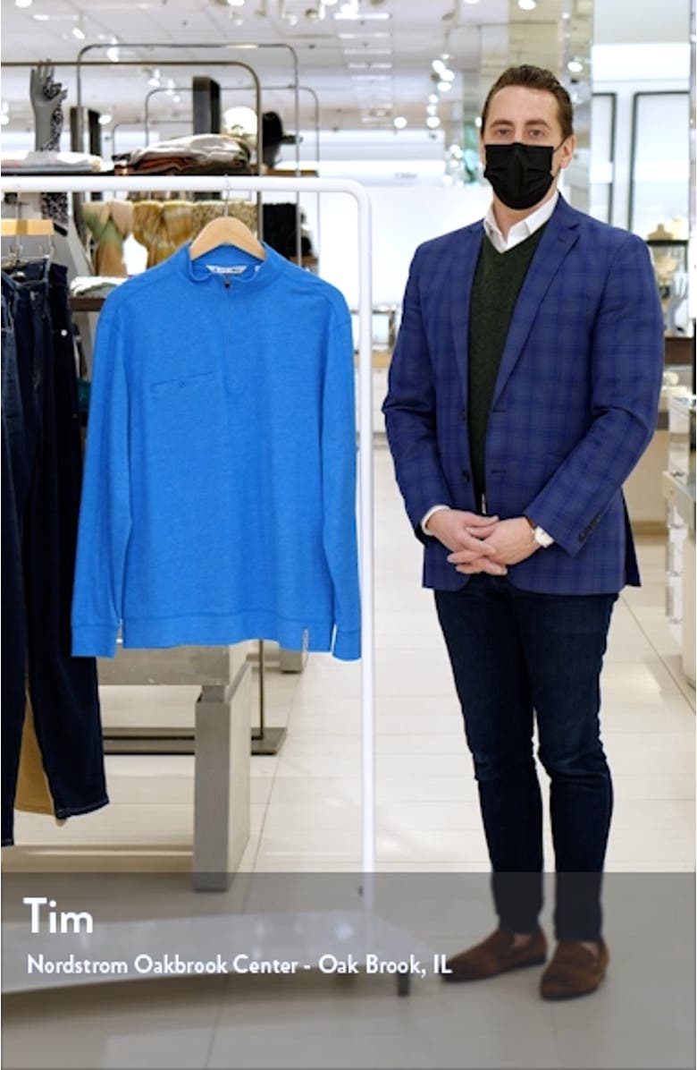 Clyde Mock Neck Half-Zip Pullover, sales video thumbnail