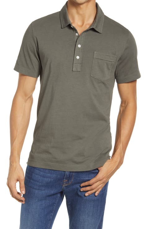 Pensacola Slim Fit Organic Cotton Pocket Polo