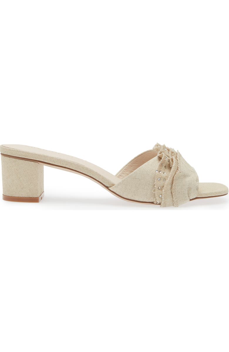 KOKO + PALENKI Leana Slide Sandal, Alternate, color, Linen