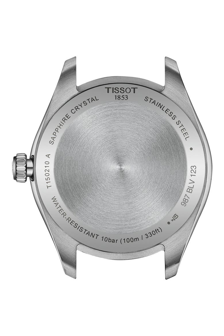 PR 100 Mother-of-Pearl Bracelet Watch, 34mm, Alternate, color, WHITE MOTHER OF PEARL SILVER