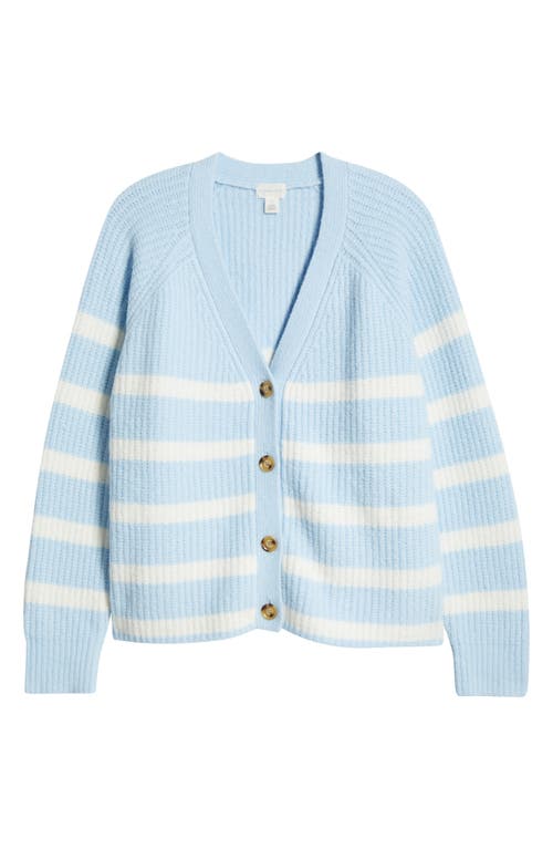 CASLON CASLON® WEEKEND STRIPE CARDIGAN