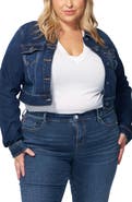 SLINK Jeans Crop Denim Jacket