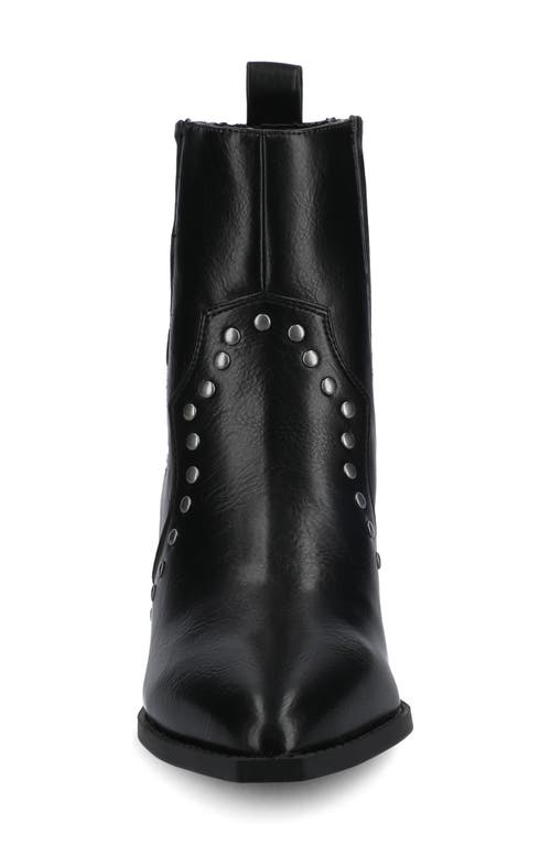 JOURNEE COLLECTION JOURNEE COLLECTION BRAYLEE WESTERN CHELSEA BOOT 