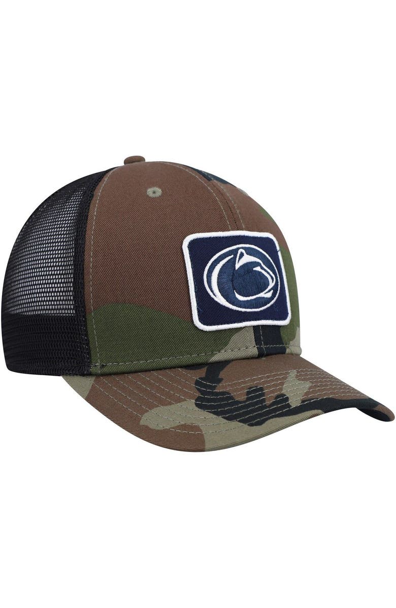 Nike Men's Nike Camo/Black Penn State Nittany Lions Classic99 Trucker Snapback Hat, Alternate, color,