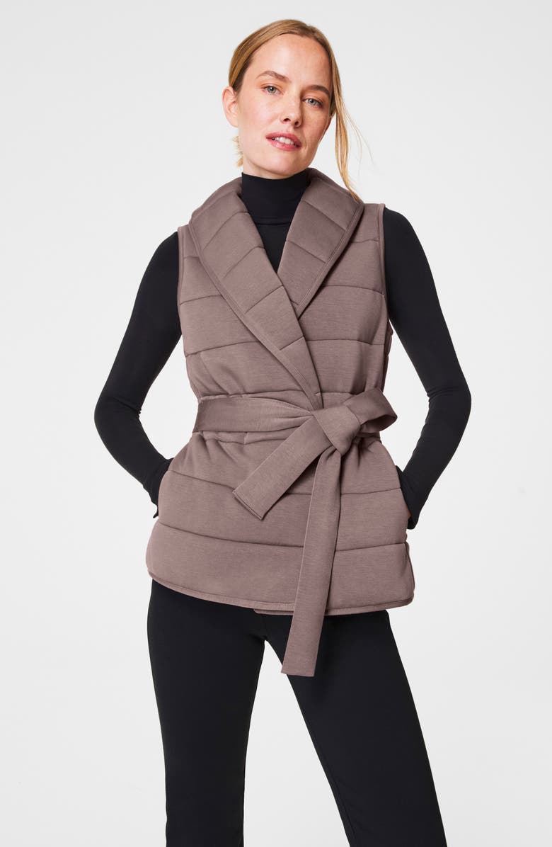 SPANX<sup>®</sup> Puffssentials Vest, Alternate, color, Smoke