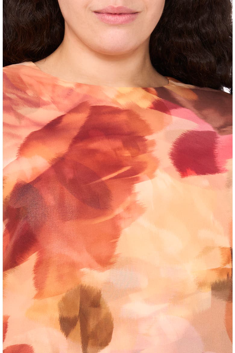 Romantic Roses Chiffon Shell, Alternate, color, FADED ROSE