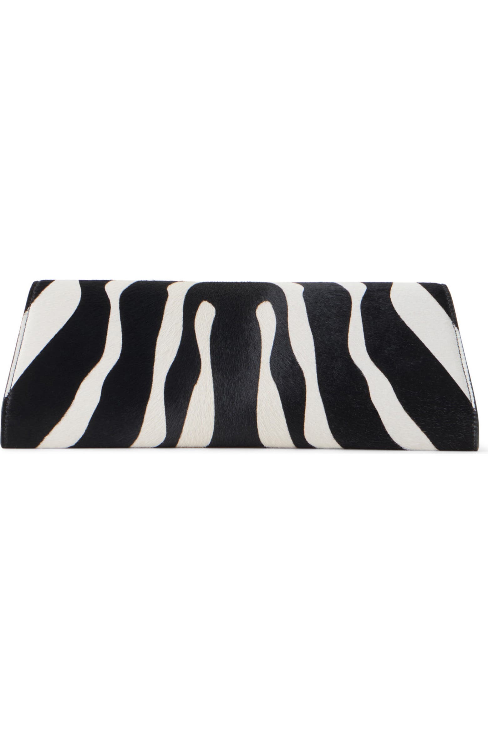 Small Anouk Animal Stripe Genuine Calf Hair East/West Clutch (Women ...