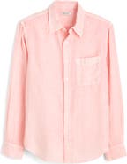Madewell Linen & Organic Cotton Button-Up Shirt