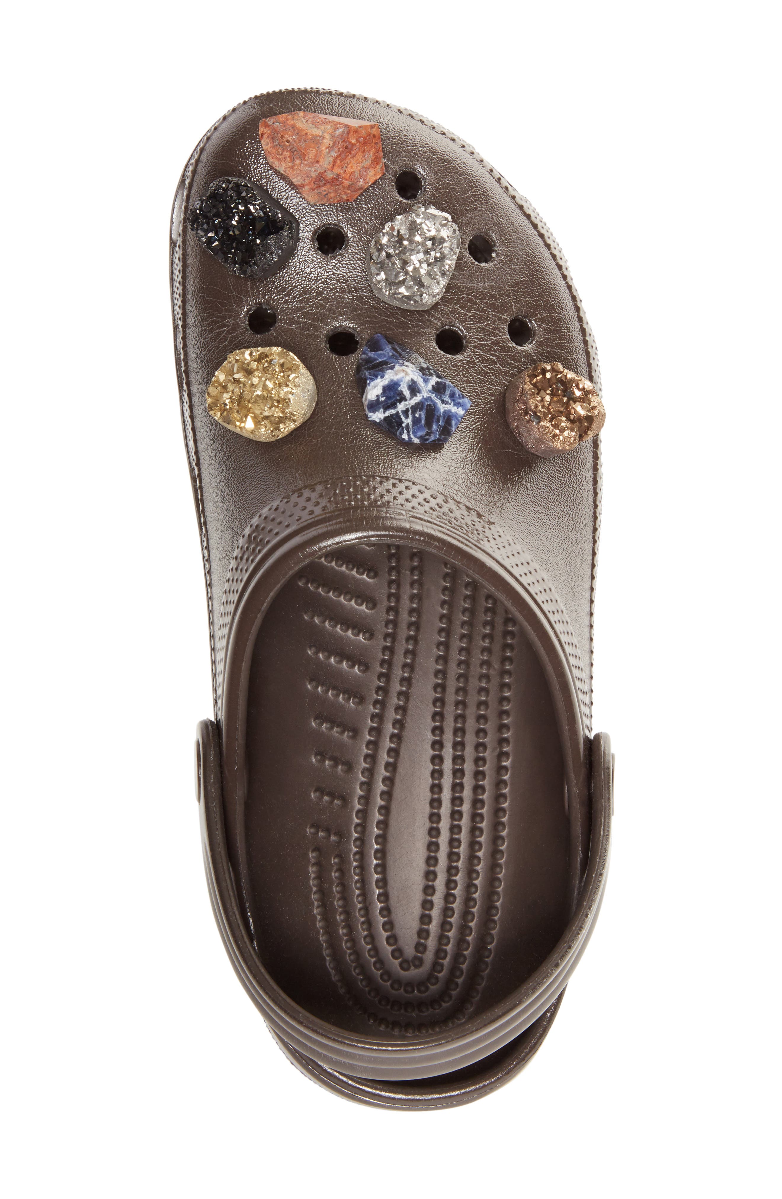 Christopher Kane x CROCS<sup>™</sup> Multi Stone Clog Sandal, Alternate, color, 