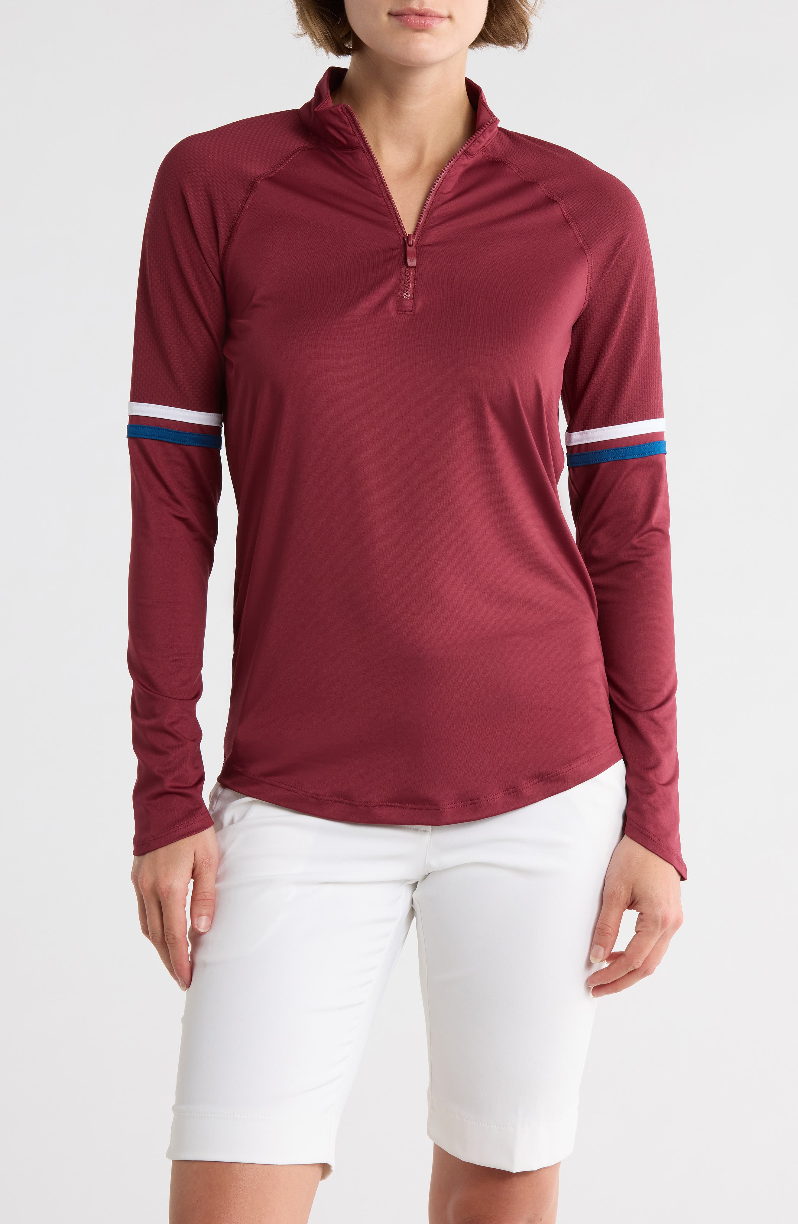 Original Penguin Quarter Zip Polo