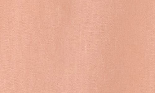 Vince Sleeveless Cotton Blend Button-up Shirt In Rose Dawn