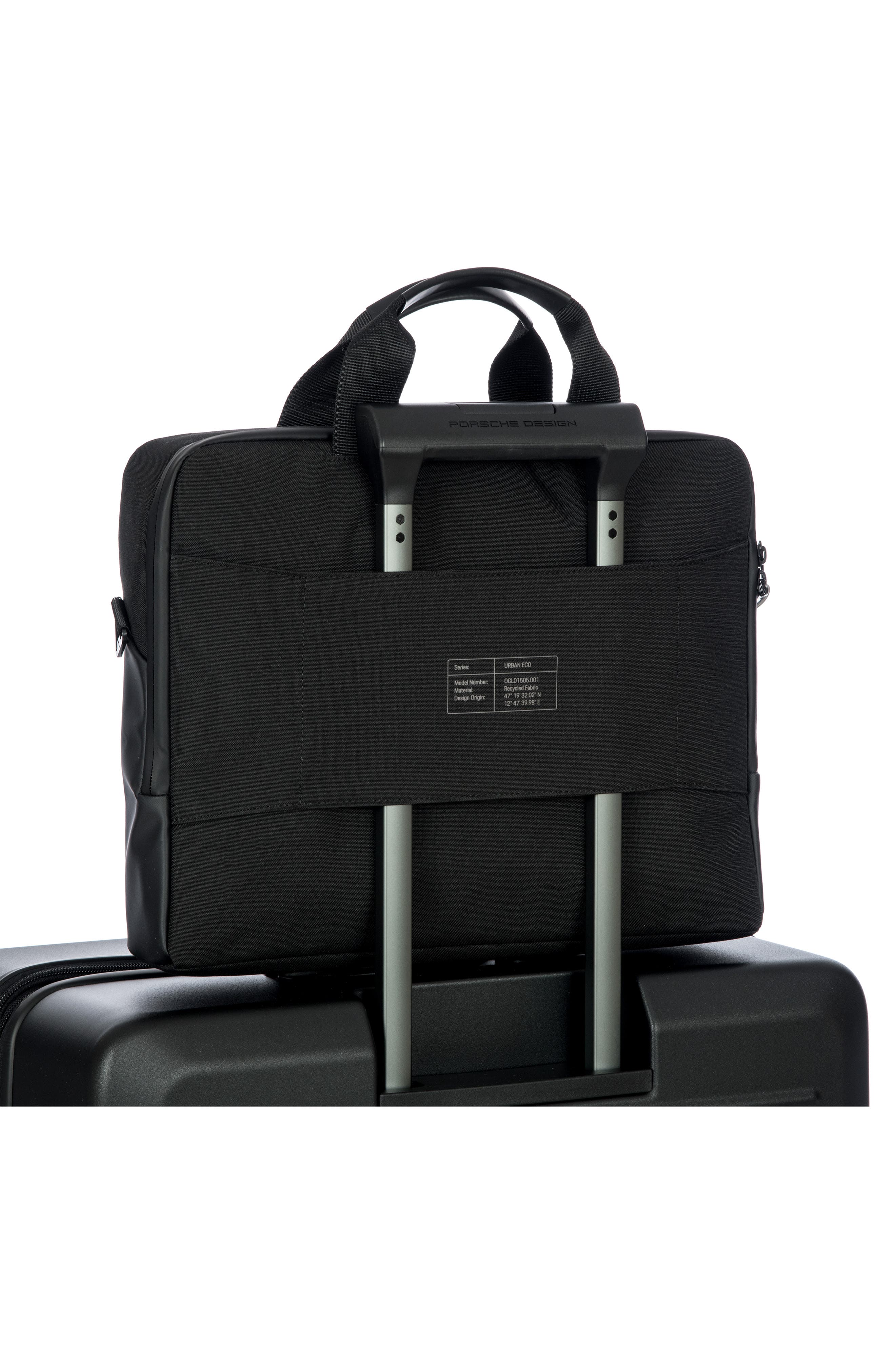Porsche Design Recycled Polyester Briefcase, Alternate, color, 